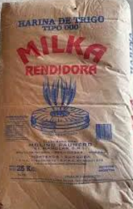 Farinha Milka 000 e 0000 – Sacos de 25 Kg