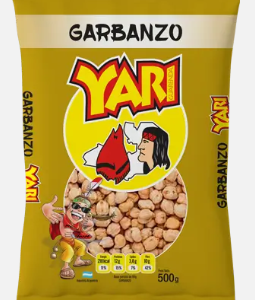 Grão de bico seco